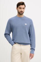 Calvin Klein pamut pulóver szürke, LV04RD313G - kék M