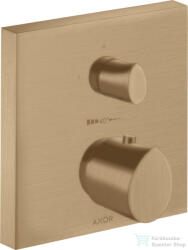 Hansgrohe Axor Starck Organic falsík alatti termosztátos kád/zuhany csaptelep alaptest nélkül, szálcsiszolt bronz 12715140 (12715140)