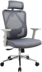 Ergonomikus irodai szék, forgószék, hálós szürke (M-18 GREY)