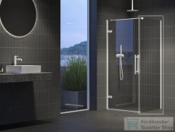 RAVAK COOL! COPS-100, 100 cm-es oldalfal, matt fehér+transparent X9VVA0E00Z1 (X9VVA0E00Z1)