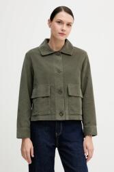 Benetton kordbársony ing - zöld XS