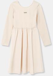 Calvin Klein Jeans gyerek ruha - bézs 140 - answear - 34 990 Ft