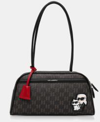 Karl Lagerfeld kézitáska IKON MONOGRAM - barna Univerzális méret - answear - 94 990 Ft