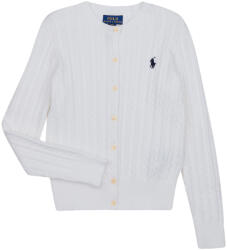 Ralph Lauren Jerseuri și Cardigane Fete MINI CABLE-TOPS-SWEATER Polo Ralph Lauren Alb EU L