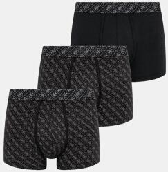 Guess pamut boxeralsó 3 db fekete, U5BG69 K6YW1 - fekete M