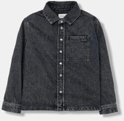 Calvin Klein Jeans gyerek farmerdzseki - fekete 176