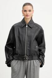 Pinko bőrdzseki - fekete 38 - answear - 239 990 Ft