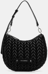 Karl Lagerfeld kézitáska K/WEAVE - fekete Univerzális méret - answear - 94 990 Ft