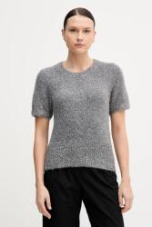 Tommy Hilfiger pulóver gyapjúkeverékből szürke, WW0WW47650 - szürke XS