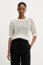 HUGO BOSS gyapjúkeverék pulóver bézs, 50546451 - bézs XL