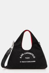 Karl Lagerfeld kézitáska K/RSG - fekete Univerzális méret - answear - 33 990 Ft