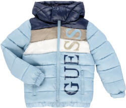 GUESS Geci Fete HOODED PADDED LS PUFFER W/ZIP Guess albastru 14 ani