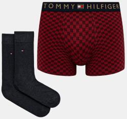 Tommy Hilfiger boxeralsó és zokni - burgundia M