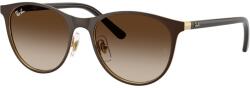 Ray-Ban RJ9552S 297/13 Matte Brown On Arista Gold Gradient Brown napszemüveg (RJ9552S 297 13)