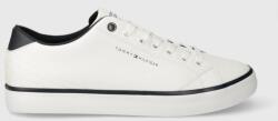 Tommy Hilfiger bőr tornacipő TH HI VULC CORE LOW LEATHER ESS fehér, férfi, FM0FM05041 - fehér Férfi 45