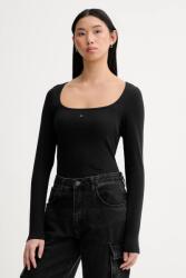 Tommy Hilfiger hosszú ujjú fekete, DW0DW21836 - fekete L