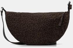 AllSaints velúr táska HALFMOON - barna Univerzális méret - answear - 77 990 Ft