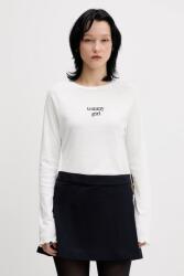 Tommy Hilfiger pamut hosszúujjú - fehér XS - answear - 16 990 Ft