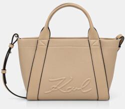 Karl Lagerfeld kézitáska K/VILLE - bézs Univerzális méret - answear - 73 990 Ft