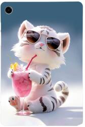  ART TPU Protectie husă pentru Samsung Galaxy Tab A11+ CARTOON TIGER