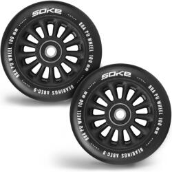 Soke 100 mm-es roller kerekek fekete 2 db Soke (1680)