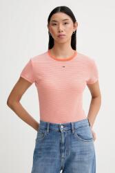 Tommy Jeans t-shirt - narancssárga M - answear - 15 990 Ft