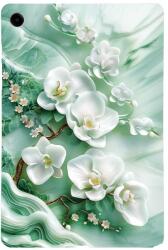  ART TPU Protectie husă pentru Samsung Galaxy Tab A11+ JADE FLOWER