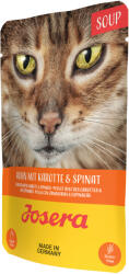 Josera JosiCat Soup Chicken with Carrots & Spinach | Csirkés leves sárgarépával és spenóttal macskáknak - 70 g