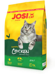 Josera JosiCat Crunchy Chicken | Ízletes csirkés teljes értékű száraz macskatáp felnőtt macskáknak - 18 kg
