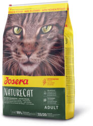 Josera NatureCat | Gabonamentes, természetes prémium száraz macskatáp felnőtt és aktív macskáknak - 10 kg