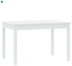 INTERMEBLE SENDI Étkezőasztal Fehér Színben 120 cm