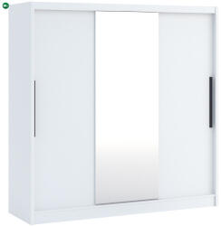 Intermeble ARIS Gardrobeszekrény Fehér Színben 205 cm