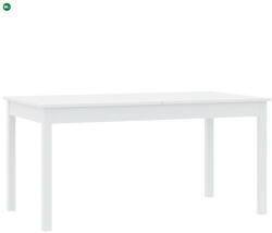 INTERMEBLE SENDI Étkezőasztal Fehér Színben 160 cm