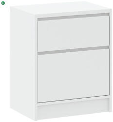 INTERMEBLE BASIT Éjjeliszekrény Fehér Színben 50 cm