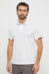 BOSS pamut póló - fehér XL - answear - 32 690 Ft