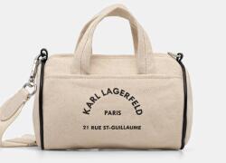 Karl Lagerfeld kézitáska K/RSG - bézs Univerzális méret - answear - 33 990 Ft