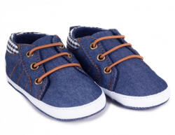  Yo! Bébi Kocsicipő 6-12 hó farmerkék