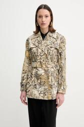 Marciano by Guess kabát NATALIE női, bézs, átmeneti, kétsoros gombolású, 5GGL08 7308A - bézs 38