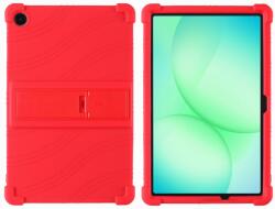  Silicon WAVE husă pentru Samsung Galaxy Tab A11+ roșu