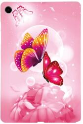  ART TPU Protectie husă pentru Samsung Galaxy Tab A11+ PINK BUTTERFLY