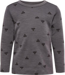 Hummel Hosszúujjú gyerek póló Hummel Mini Wool szürke