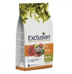 Exclusion Mediterraneo Monoprotein Puppy Beef Small Breed száraz kutyatáp 2 kg