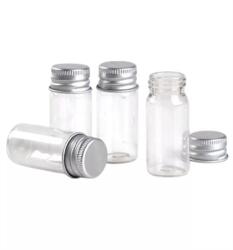  Üvegfiola fa dugóval 3x9 cm