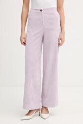 United Colors of Benetton kordbársony nadrág - lila 42