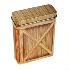 Padonio Fém cigaretta tárca 20 szál cigarettának - fadoboz mintás (08057-6)