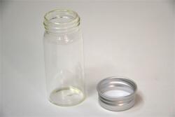 Üvegfiola csavaros, 3x7cm