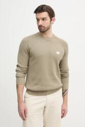 Calvin Klein pamut pulóver könnyű, férfi, zöld, J30J327281 - zöld L