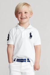 Ralph Lauren gyerek pamut póló - fehér 117-123 - answear - 33 990 Ft