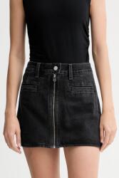 Levi's farmer szoknya fekete, mini, ceruza fazonú, 003RP - fekete 30