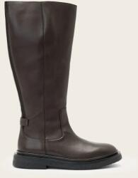 AllSaints bőr csizma Escher Rider Boot - barna Női 37